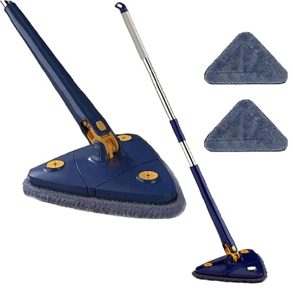 360° Rotating Adjustable Mop – Easy Floor Cleaning Microfiber Mop